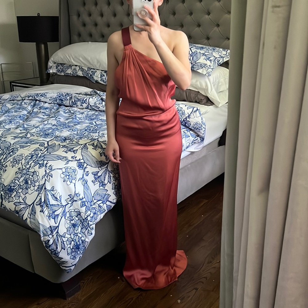 Rachel Zoe Sandy One Shoulder Gown
